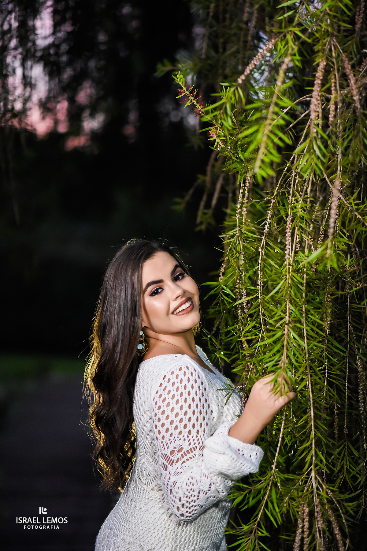 debutante sorrindo no espçao shangrila em Meteus lemes MG