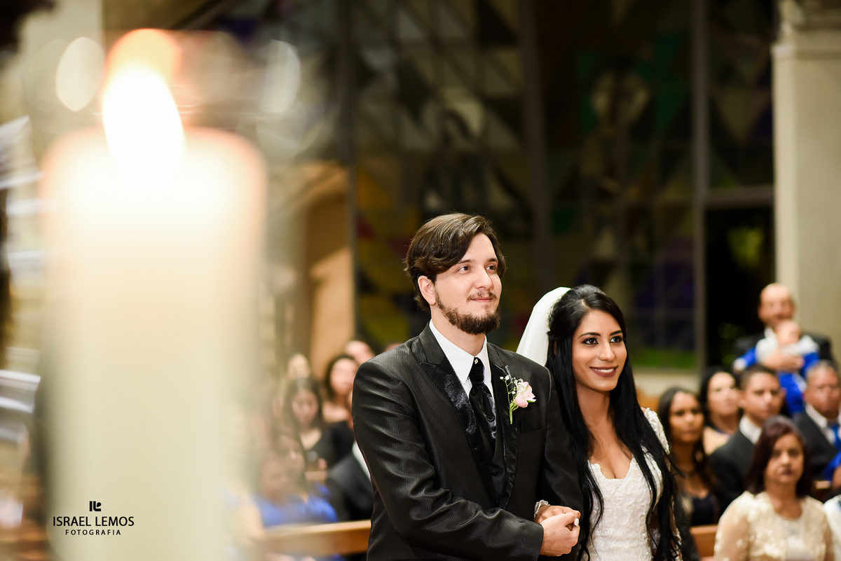 Vela Casamento na igreja N. S. de fatima na cidade de Belo horizonte MG, fotos feitas pelo Fotografo de Belo Horizonte Israel lemos