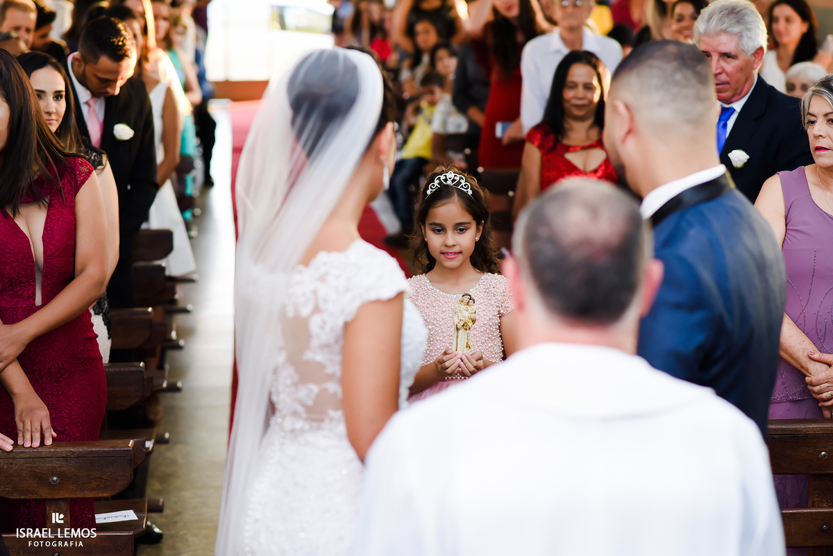Entrada das alianças na cidade de para de Minas MG