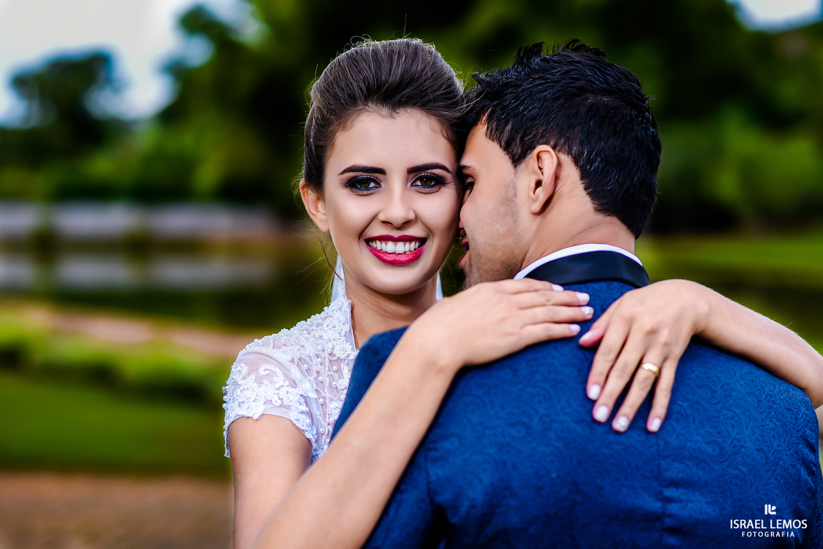 Detalhe da make de Erica damas 