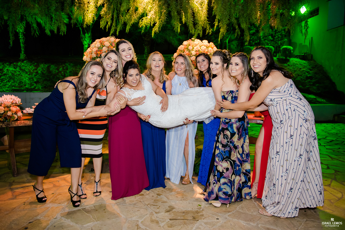 Segura a noiva cidade de São Gonçalo do Para MG