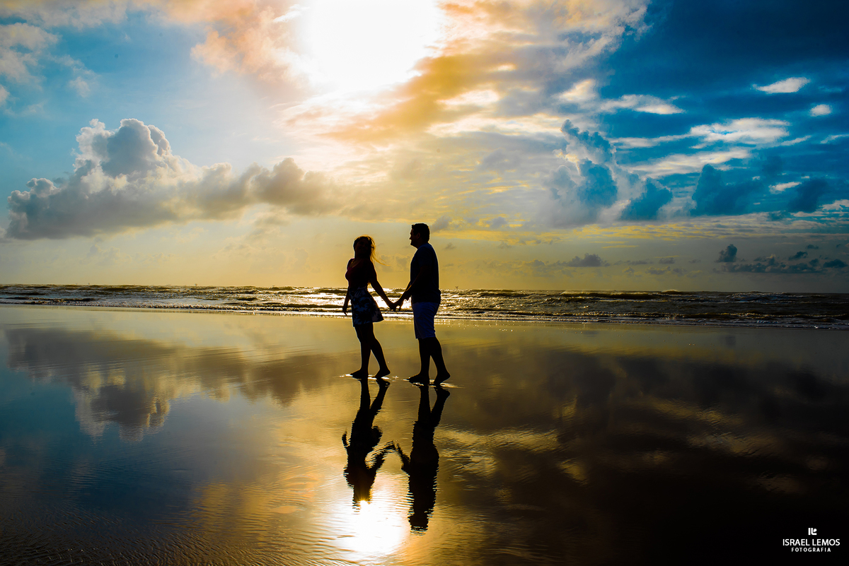 lindo por do sol em Aracaju