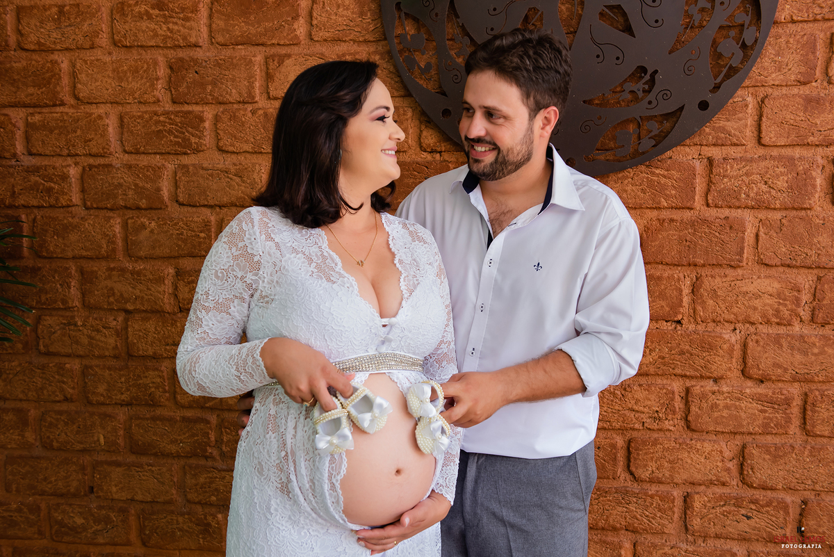 Fotografia de gravida com produção em Para de Minas