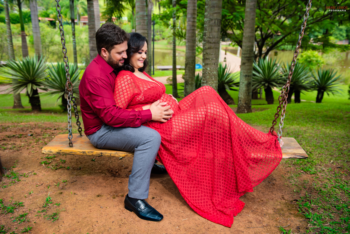 Linda gestante em para de Minas