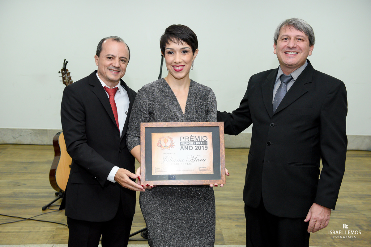 Juliana mara Participaram do premio melhores do ano 2019 na cidade de Pará de Minas MG