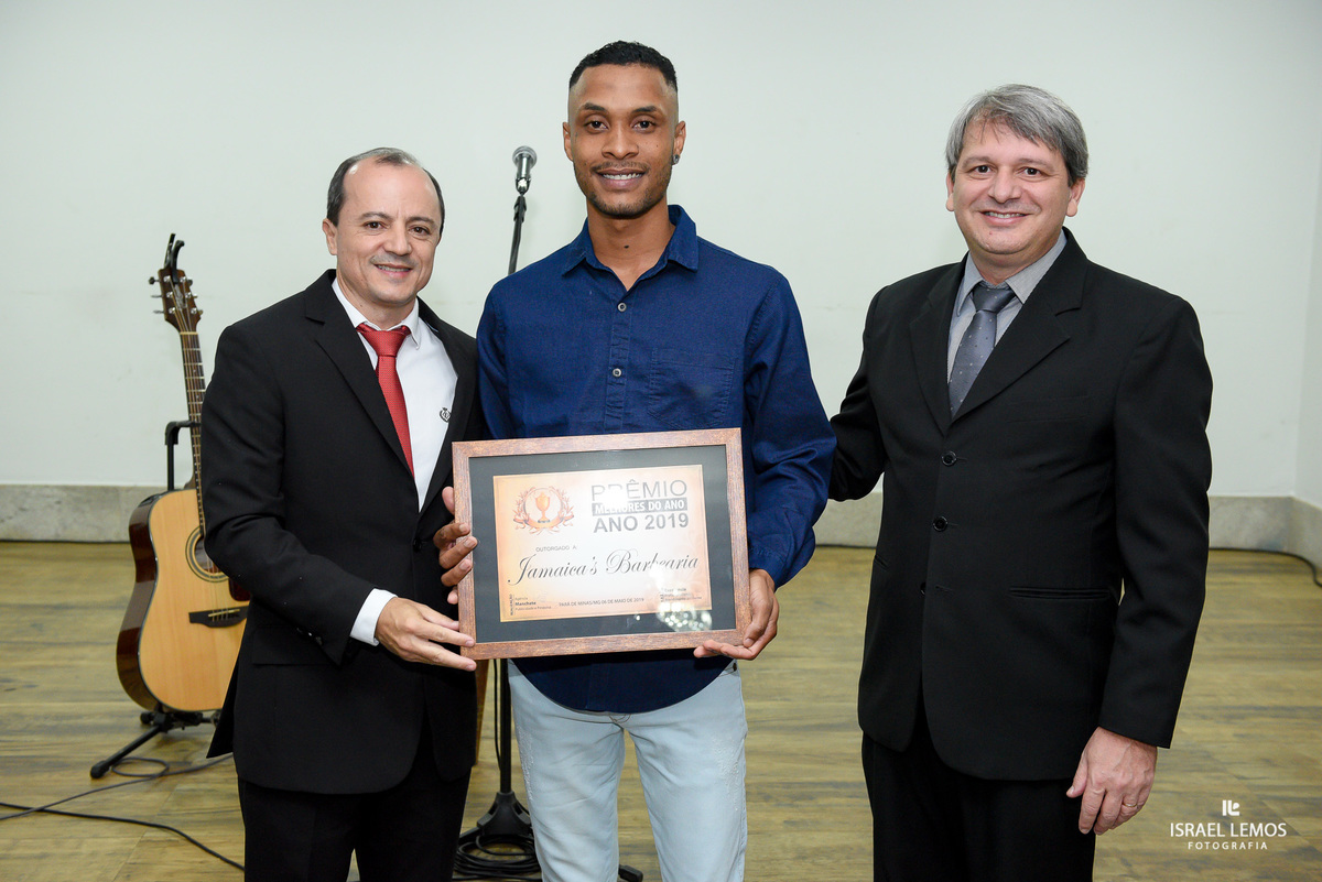 jamaica barbearia Participaram do premio melhores do ano 2019 na cidade de Pará de Minas MG