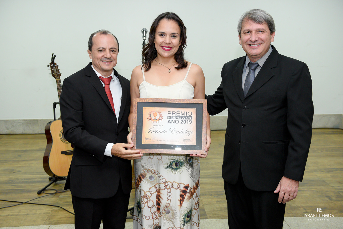 institudo embeleze Participaram do premio melhores do ano 2019 na cidade de Pará de Minas MG