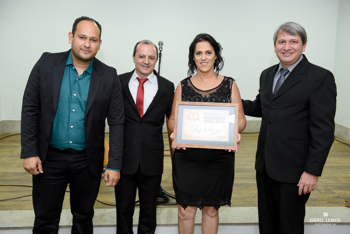 pizza Participaram do premio melhores do ano 2019 na cidade de Pará de Minas MG