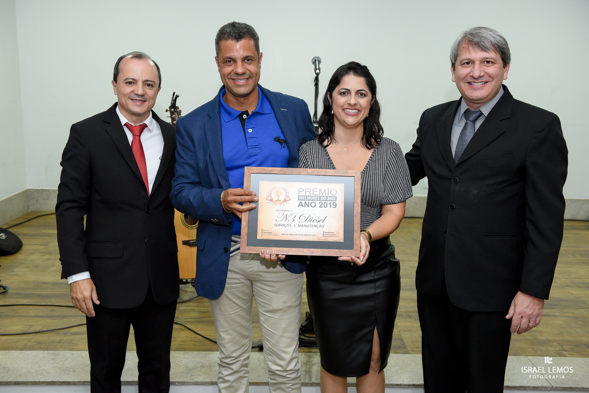 N3 disel Participaram do premio melhores do ano 2019 na cidade de Pará de Minas MG
