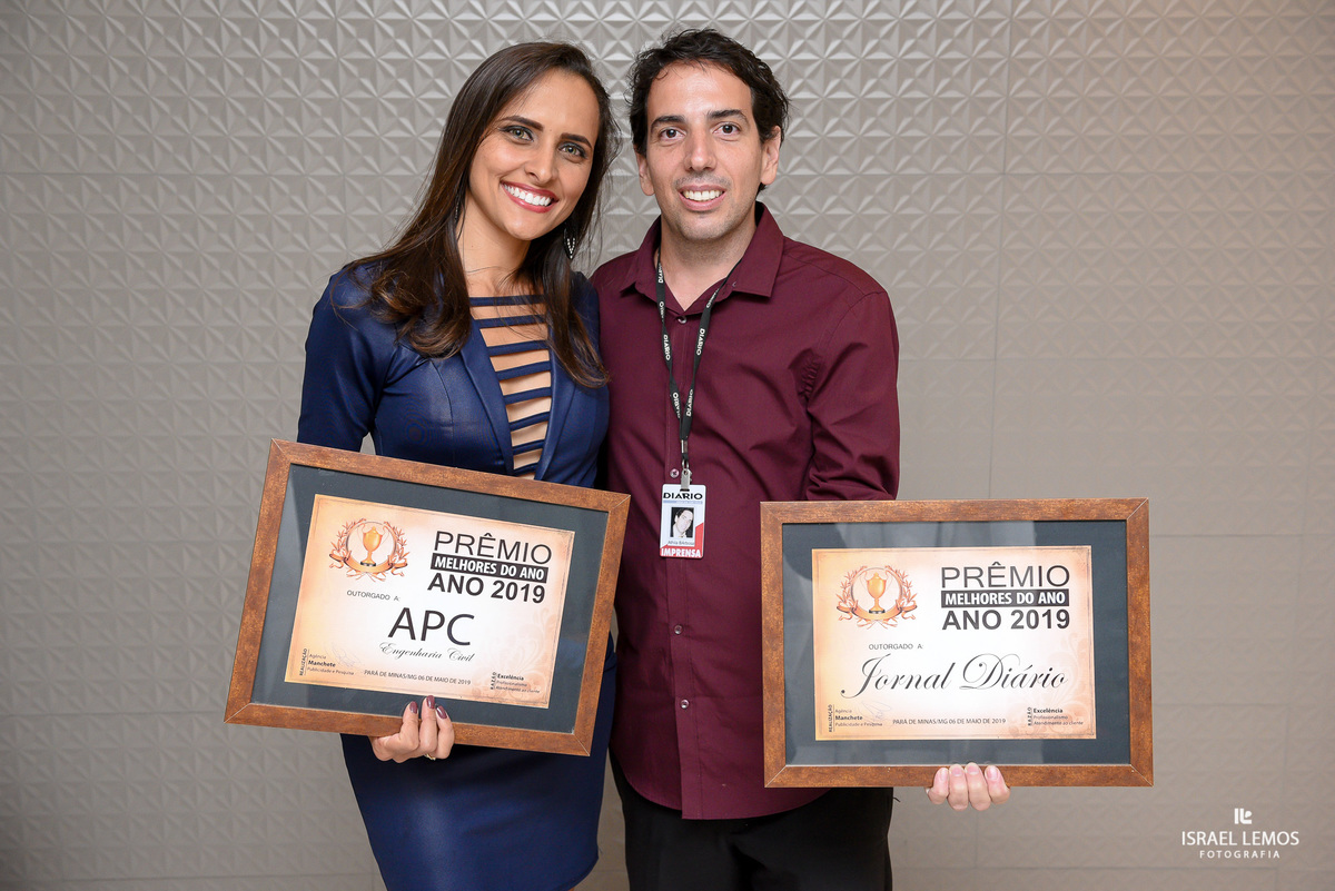 athila jornal diario Participaram do premio melhores do ano 2019 na cidade de Pará de Minas MG