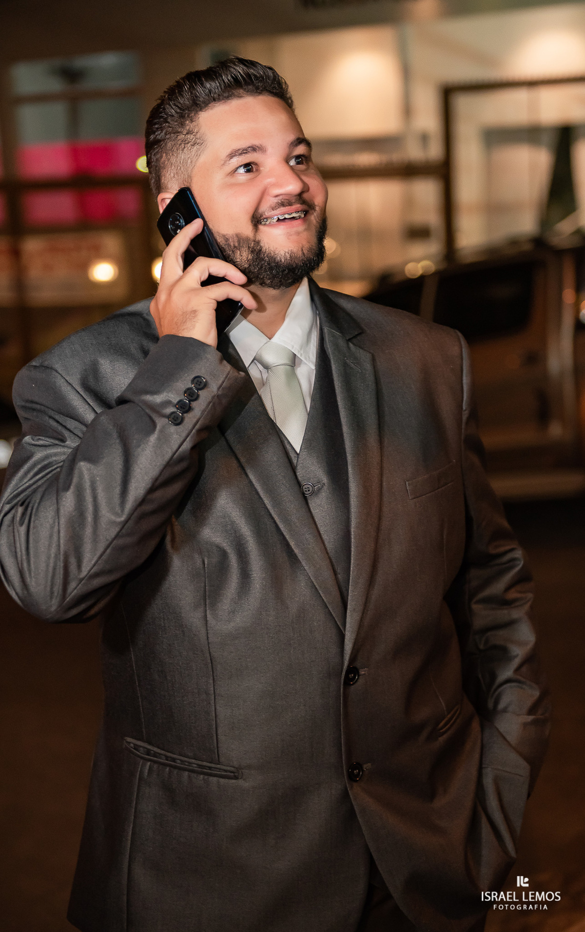 Casamento, realizado na igreja N. S. das graças na cidade de Para de minas/MG, fotografia registrada pelo fotógrafo de casamento Israel Lemos.