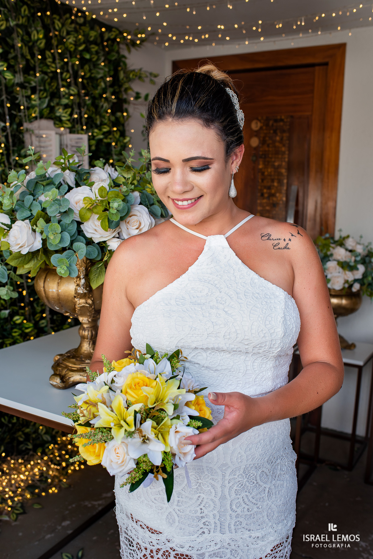 Casamento, realizado na igreja São Francisco na cidade de Para de minas/MG, fotografia registrada pelo fotógrafo de casamento Israel Lemos.