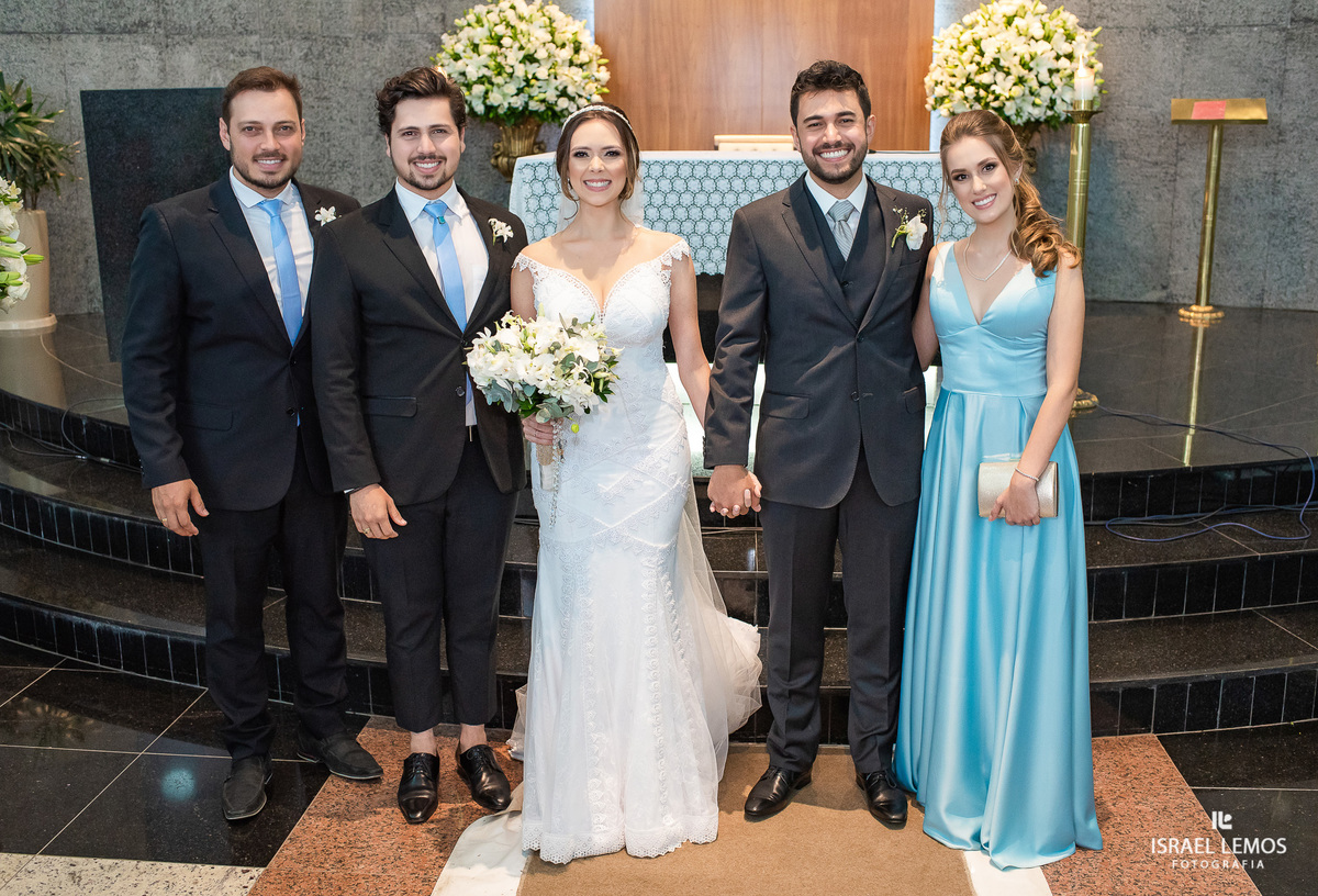 Casamento, realizado na igreja São Sebastião na cidade de Para de minas/MG, fotografia registrada pelo fotógrafo de casamento Israel Lemos.