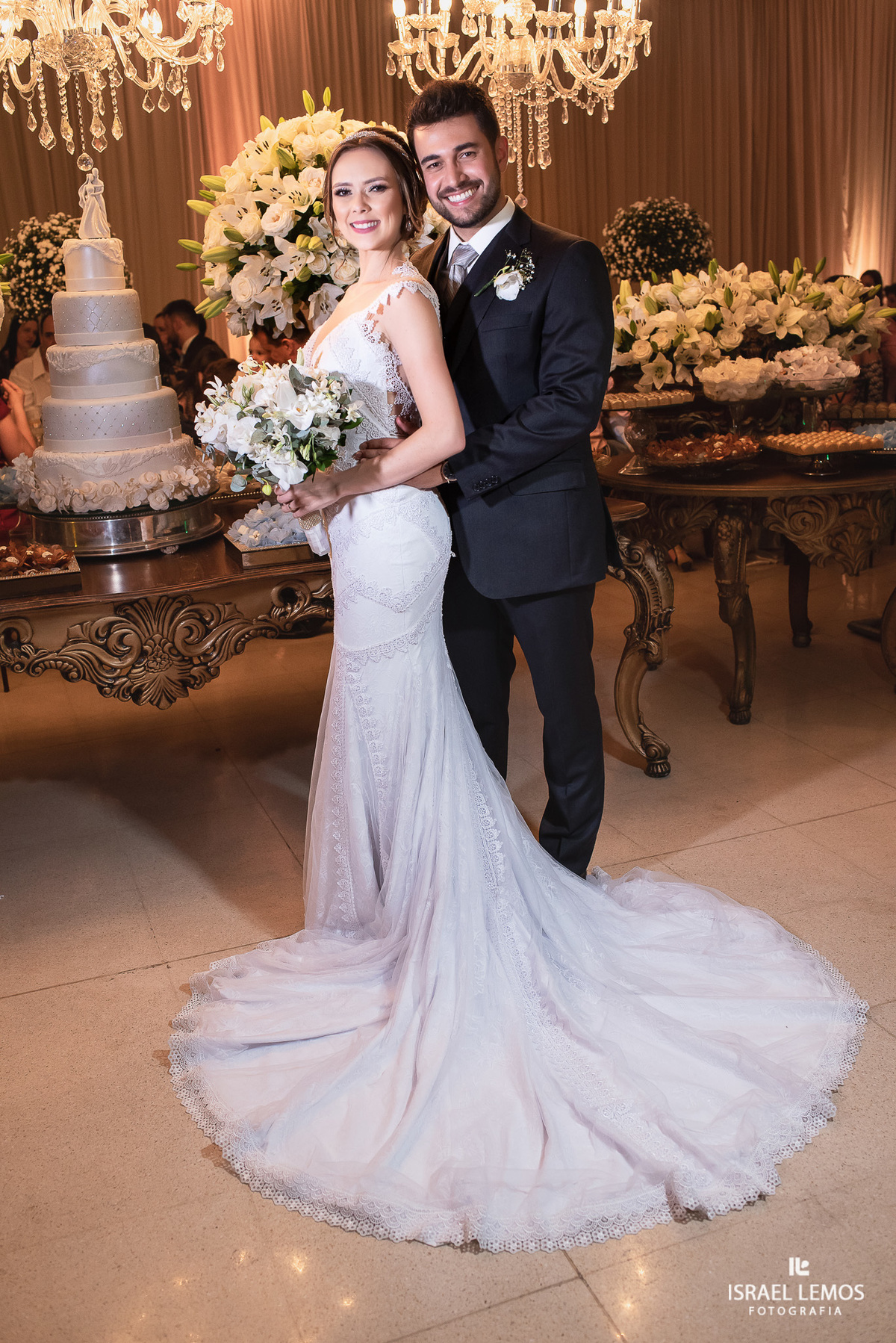 Casamento, realizado na igreja São Sebastião na cidade de Para de minas/MG, fotografia registrada pelo fotógrafo de casamento Israel Lemos.