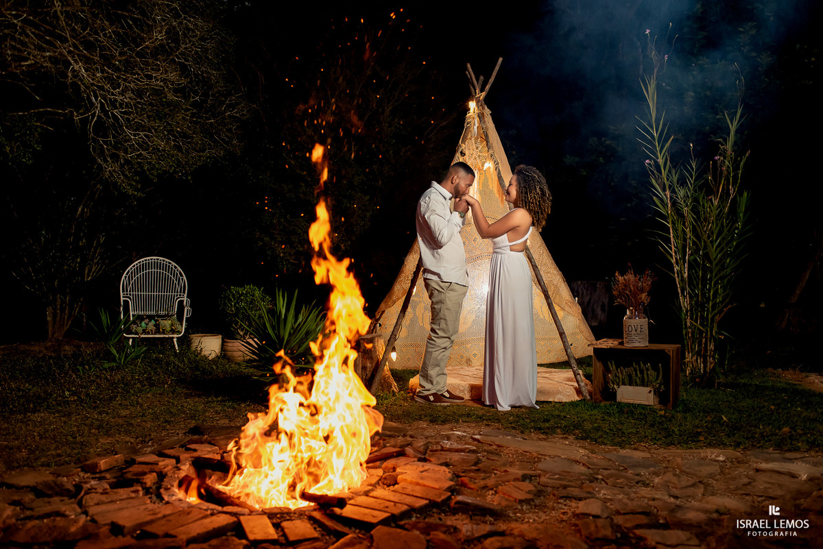 fotos save the date fogueira Israel Lemos fotografia