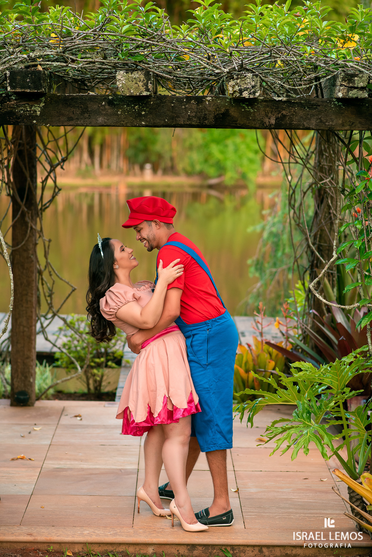 Ensaio fotografico do super Mario boss da cidade de Pitangui com maquiagem de Silmara oliveira de Para de minas MG fotos do fotografo em para de minas Israel lemos