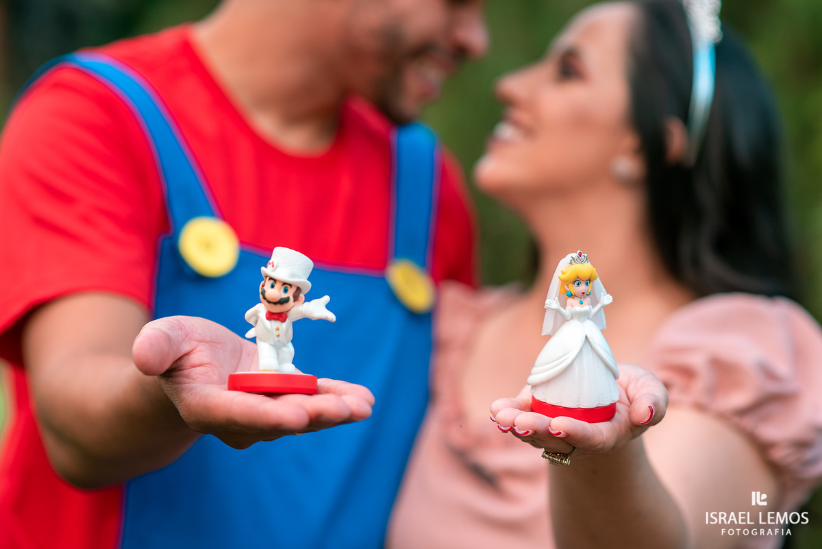 Ensaio fotografico do super Mario boss da cidade de Pitangui com maquiagem de Silmara oliveira de Para de minas MG fotos do fotografo em para de minas Israel lemos