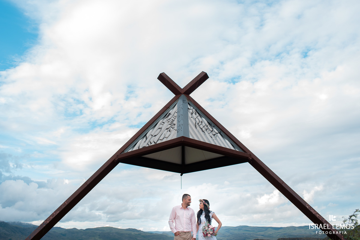 Raquel e andre para de minas casamento