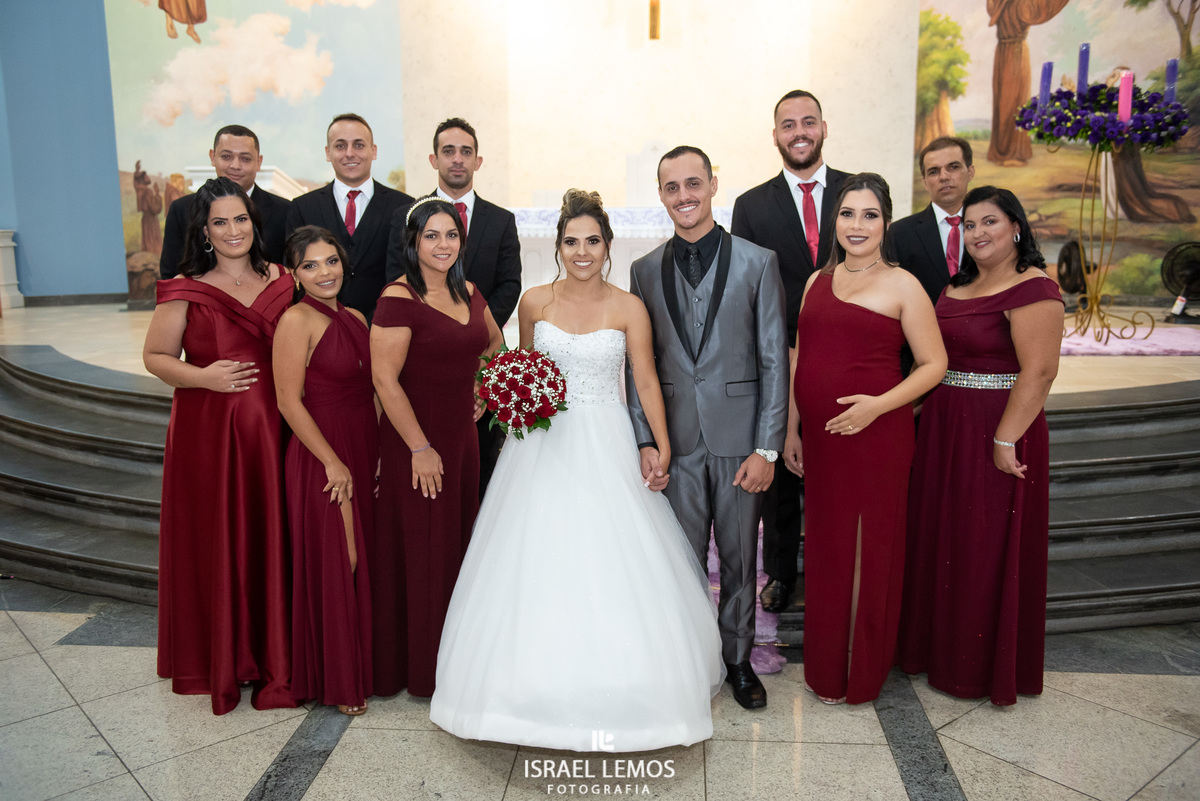 foto madrinhas de noivos