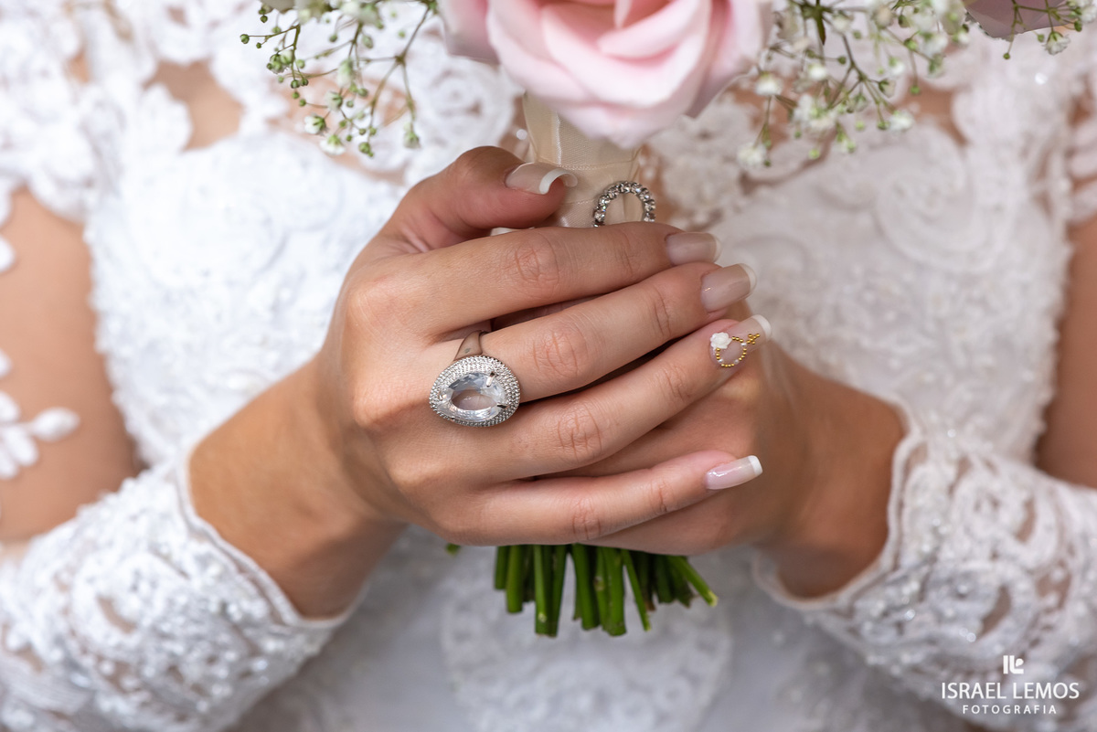 vestido de noiva em para de minasn