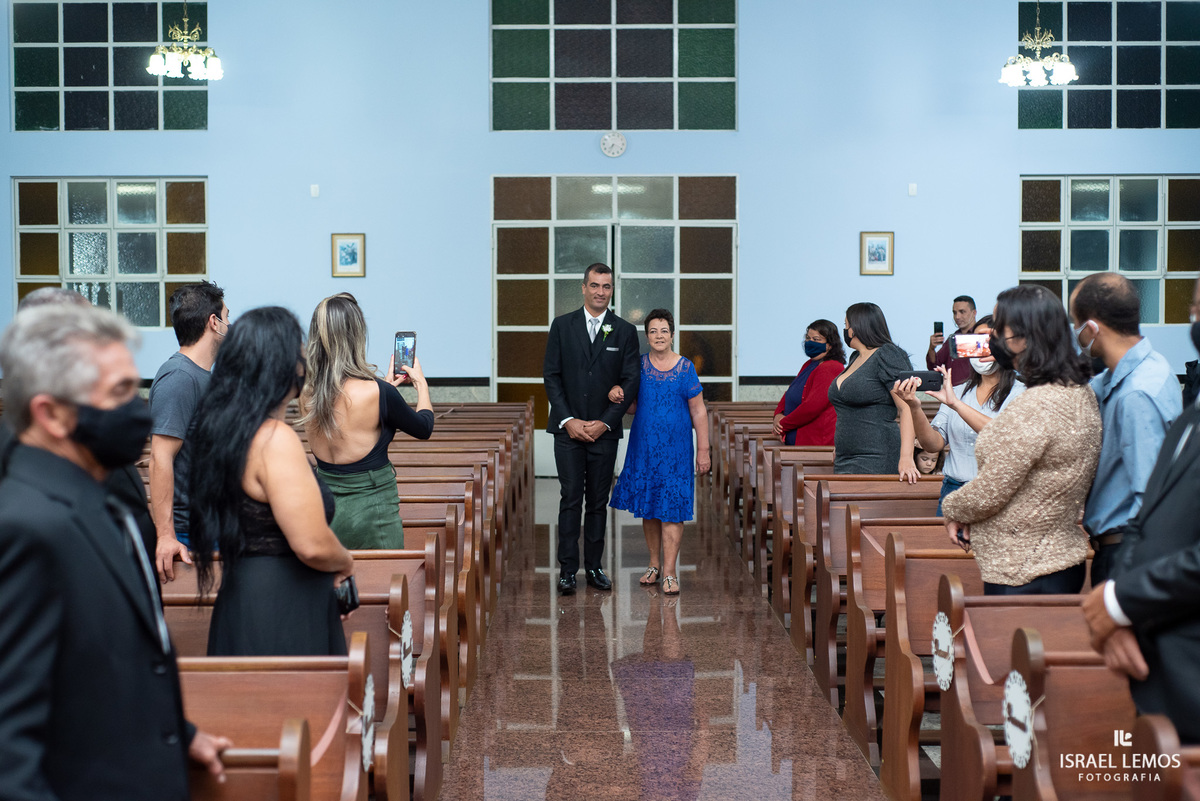 entrada do noivo em Antunes Rafael