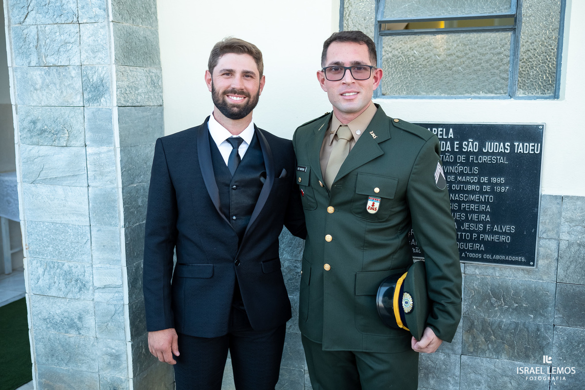 noivo com seu irmão tentei da policia