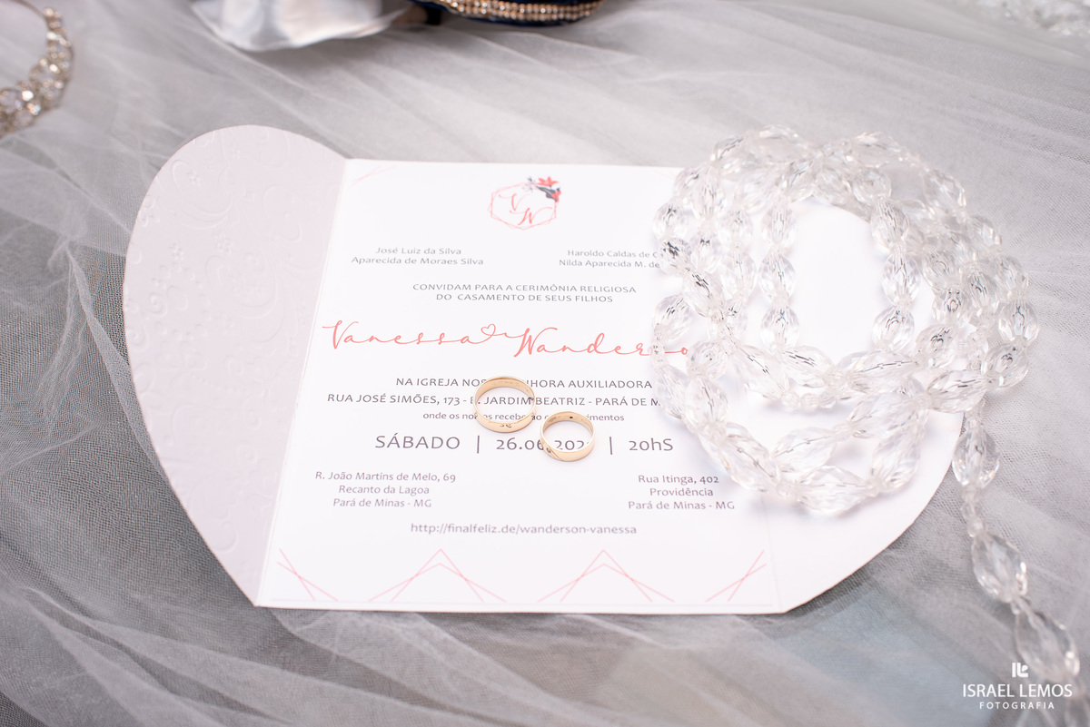 convite de casamento 