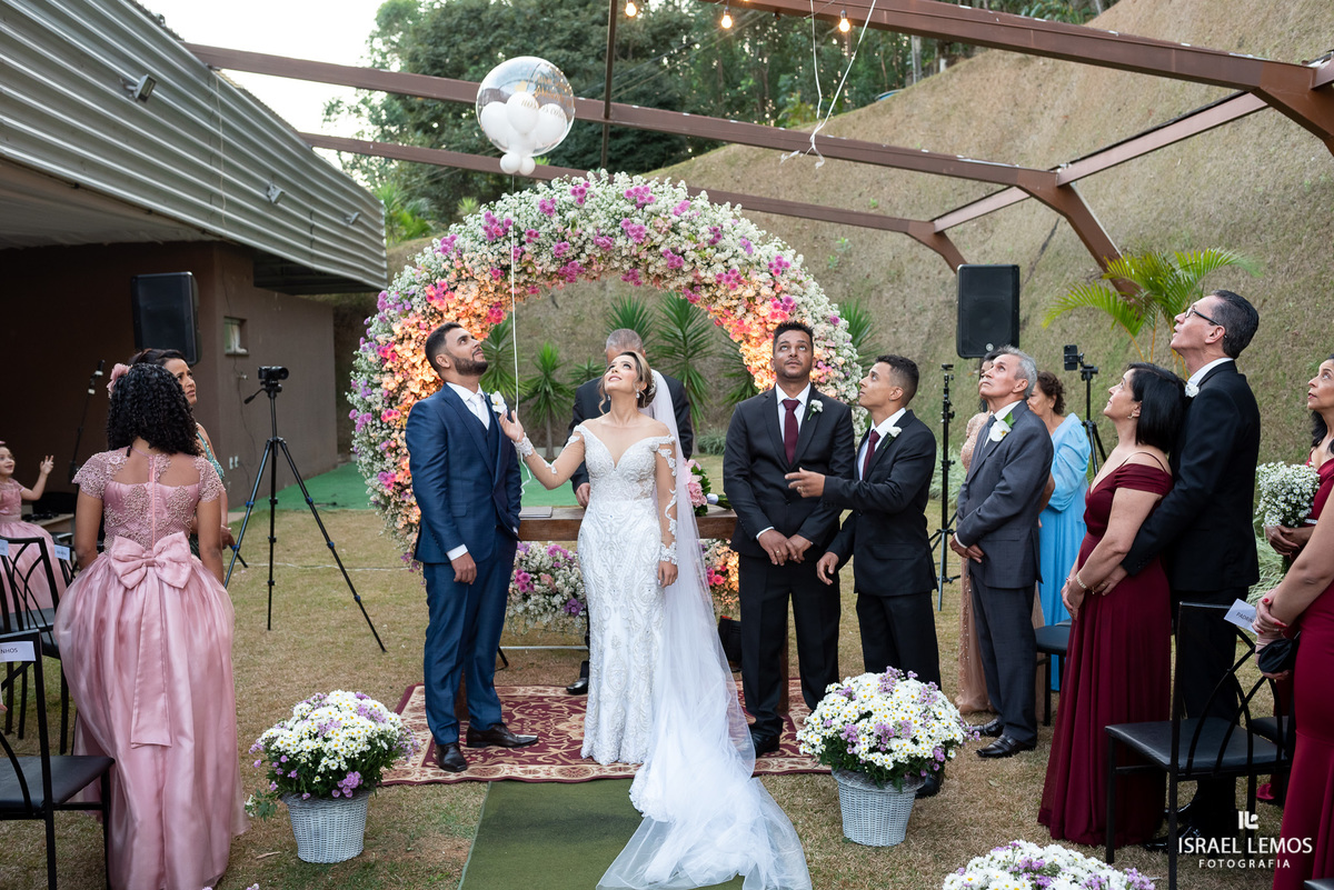 casamento com balao o que representa