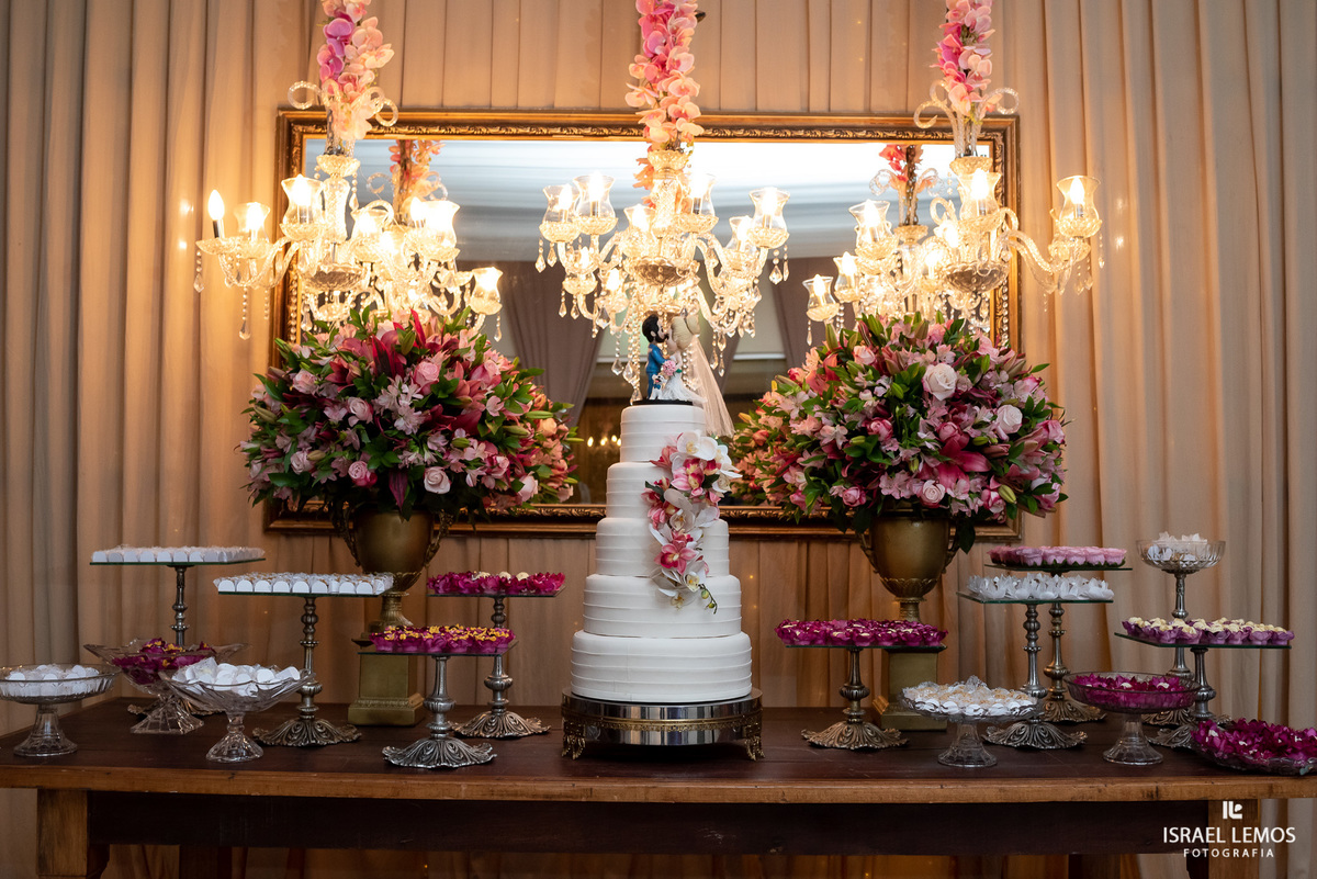 decoração de casamento em para de minas Stella