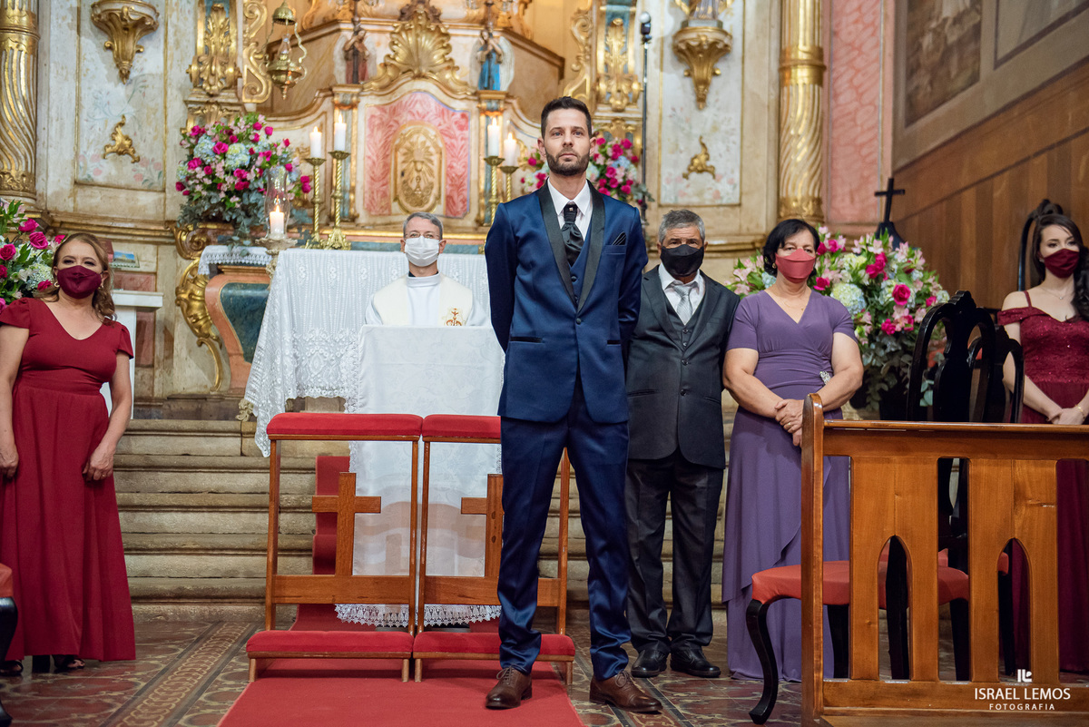 Noivo entrando mateus leme