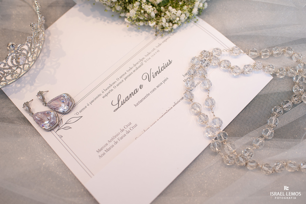 convite de casamento em Para de minas