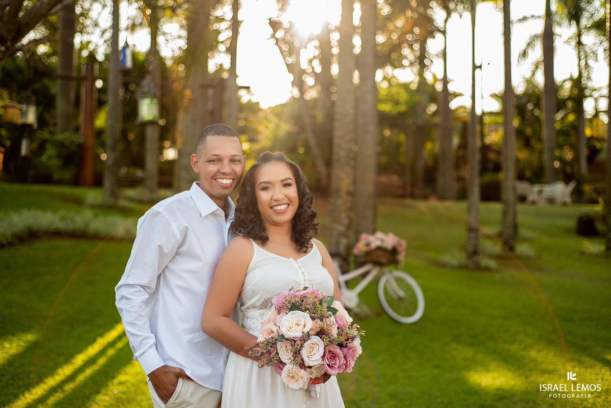 Fotografia de casamento em para de minas