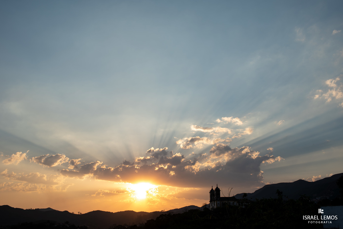 Qual por do sol mais bonito de ouro preto