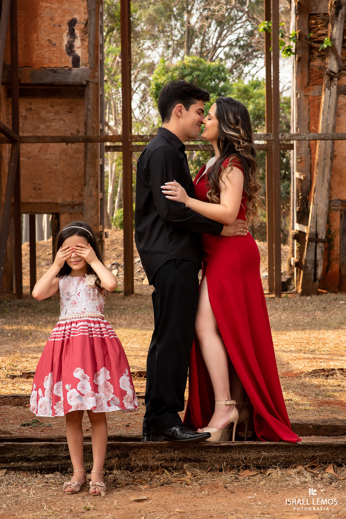 casal Jarbas e Mariane engenheira  de Papagaios faz ensaio em Jagoara Velha 