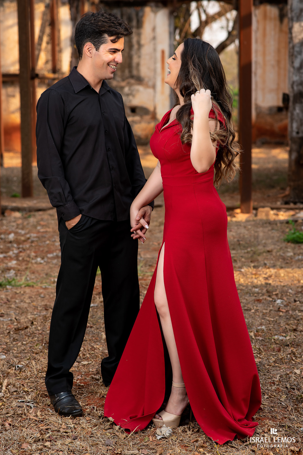 casal Jarbas e Mariane engenheira  de Papagaios faz ensaio em Jagoara Velha 