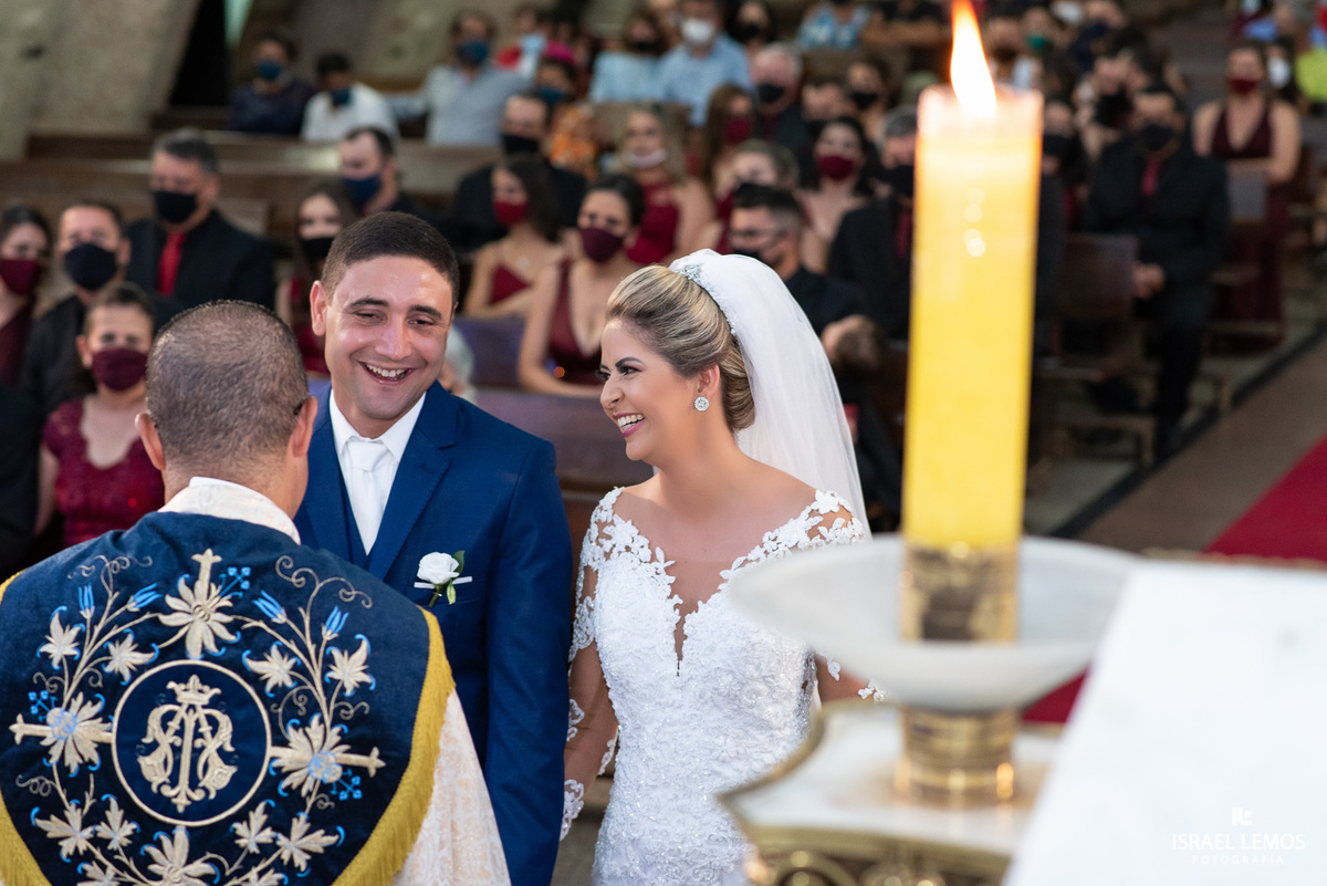 que bela imagem no casamento 