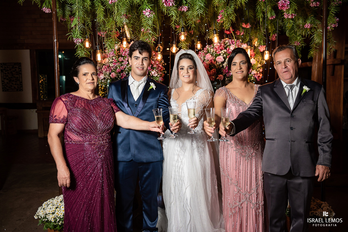 Fotografia de casamento na cidade de papagaios