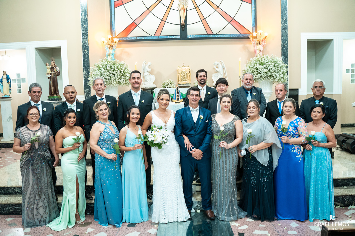 Madrinha da noiva em casamento