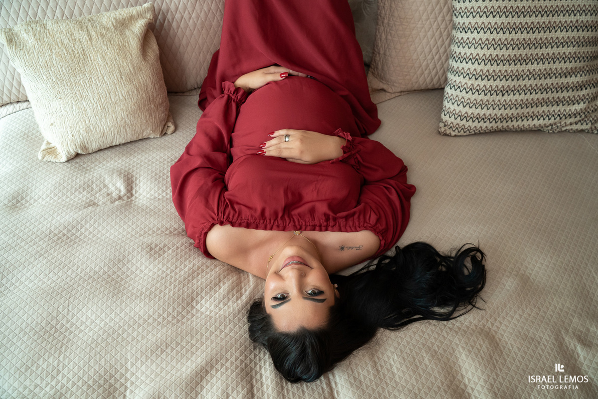 fotografo de gestante em para de minas