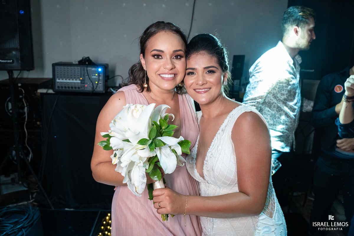 hora da recepção do casamento em para de minas