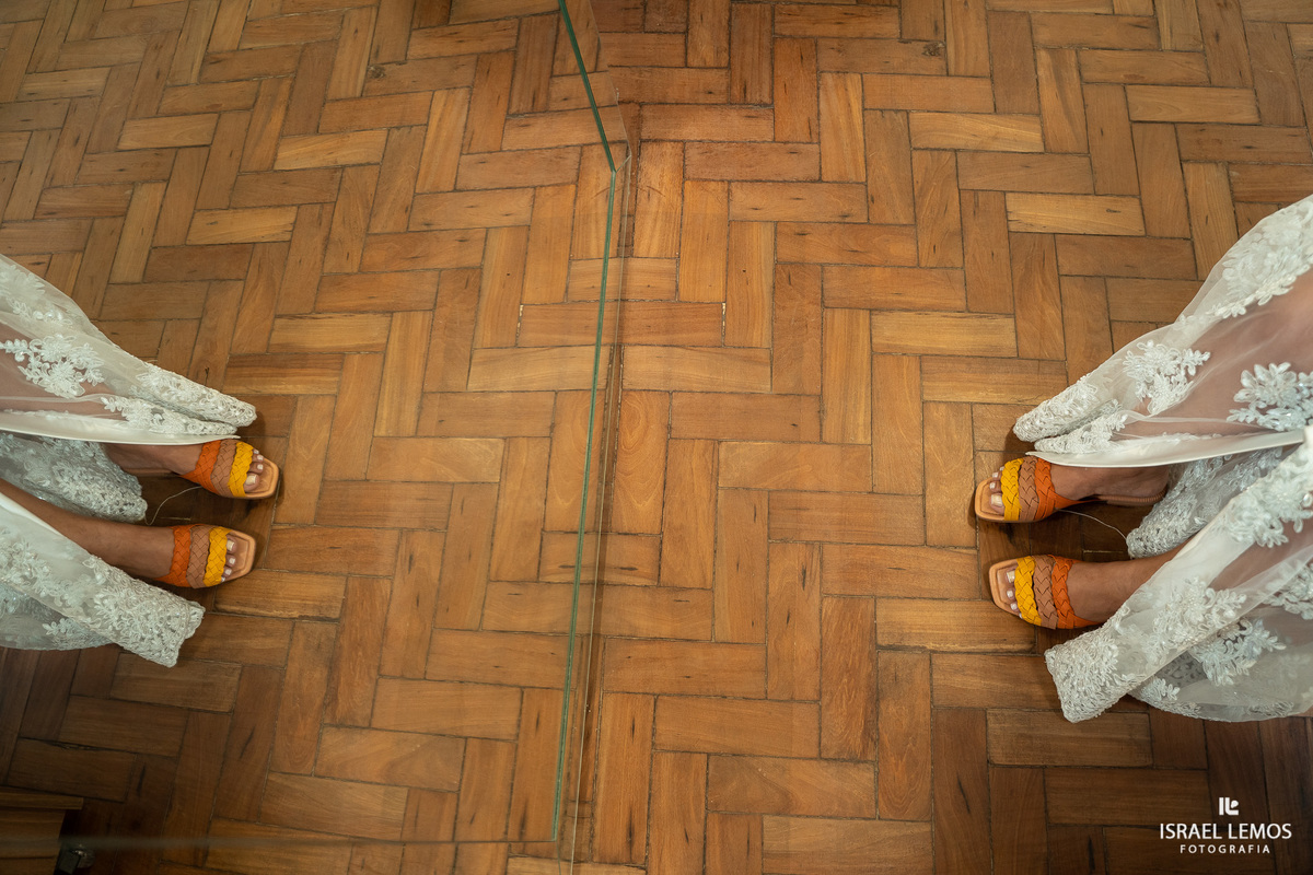 sapato de noiva em para de minas