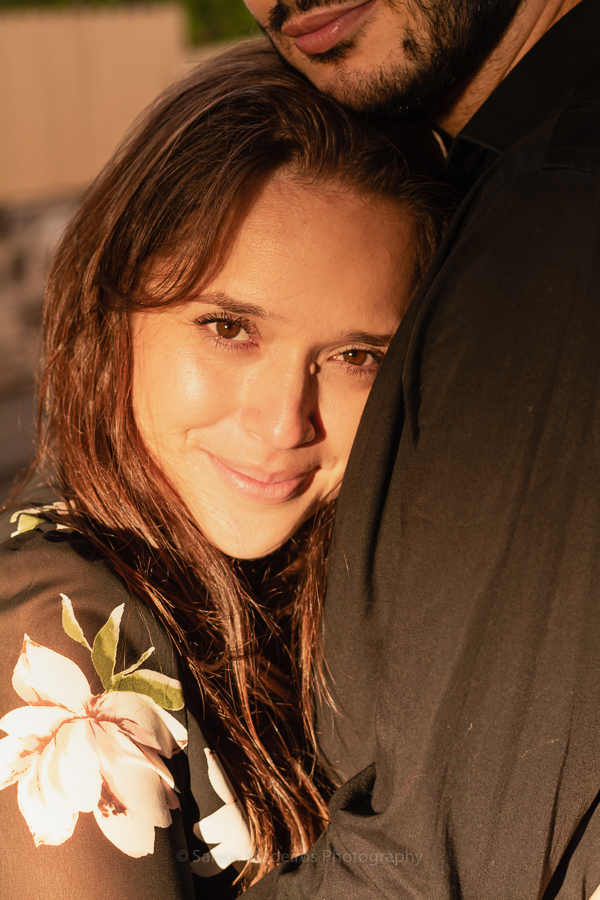 retrato en el amanecer