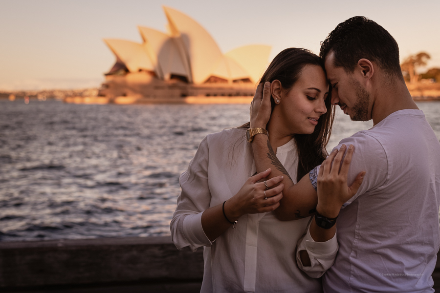 pareja en Sydney, Australia