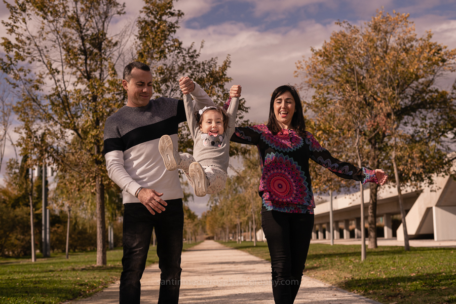 sesión de familia