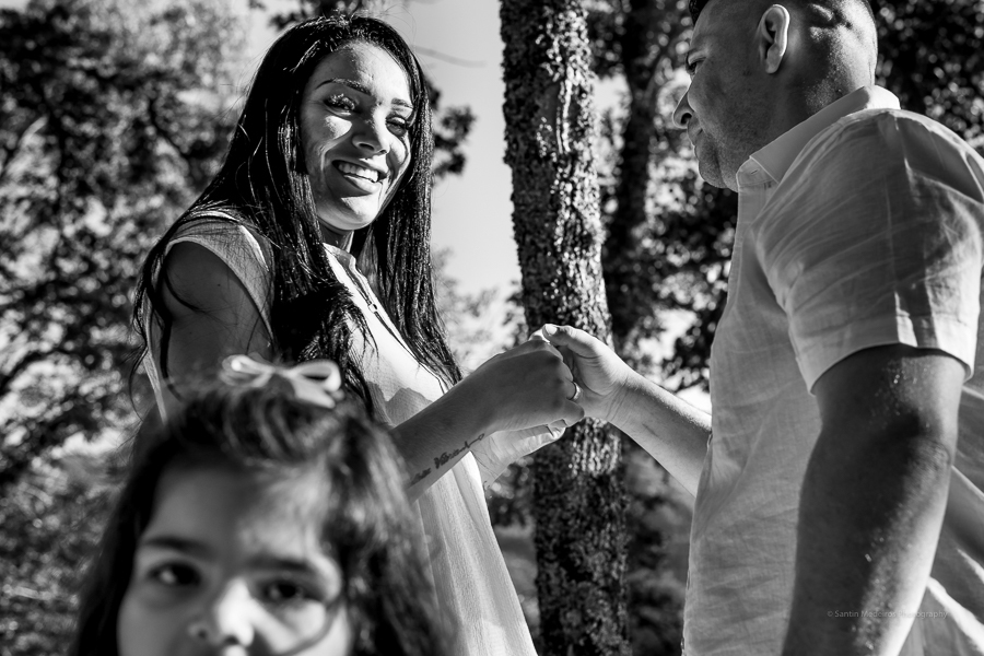 Cambio de los anillos de boda