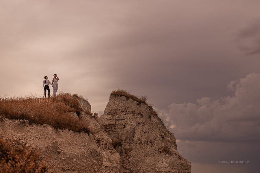 pareja gay en la montaña