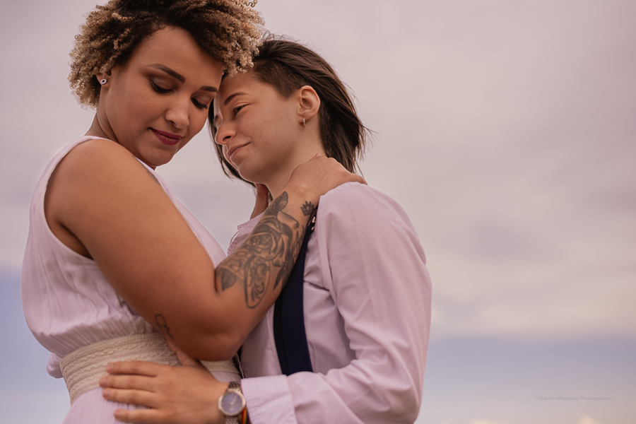pareja gay en el cielo