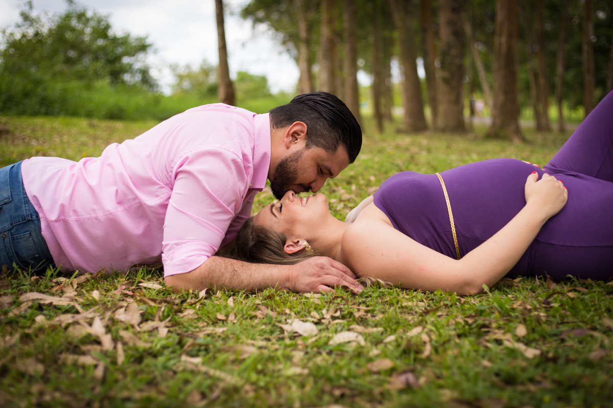 ensaio gestante apaixonado