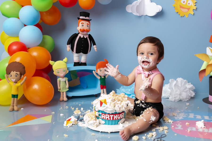 roupa smash the cake mundo bita