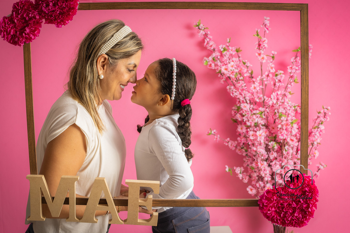 Ensaio dia das Mães -estúdio - Vanessa Mylius Fotografia